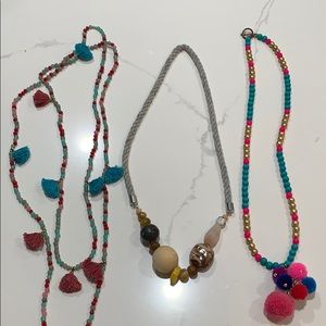 Fun necklaces Anthropolgie and Shallodarling